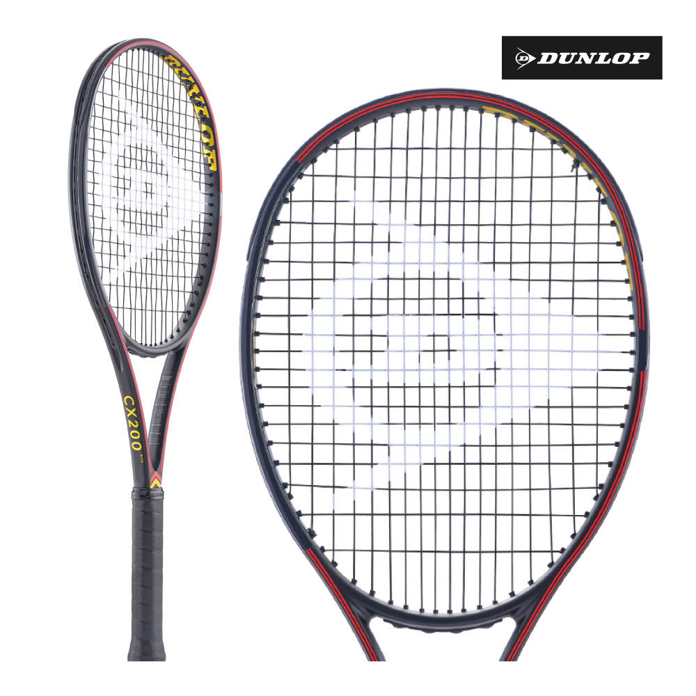 DUNLOP CX200 18X20 DS22507 2025FW ブラック 限定モデル テニス