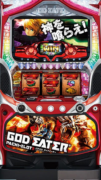 山佐 パチスロゴッドイーター実機 【コイン不要機付き】