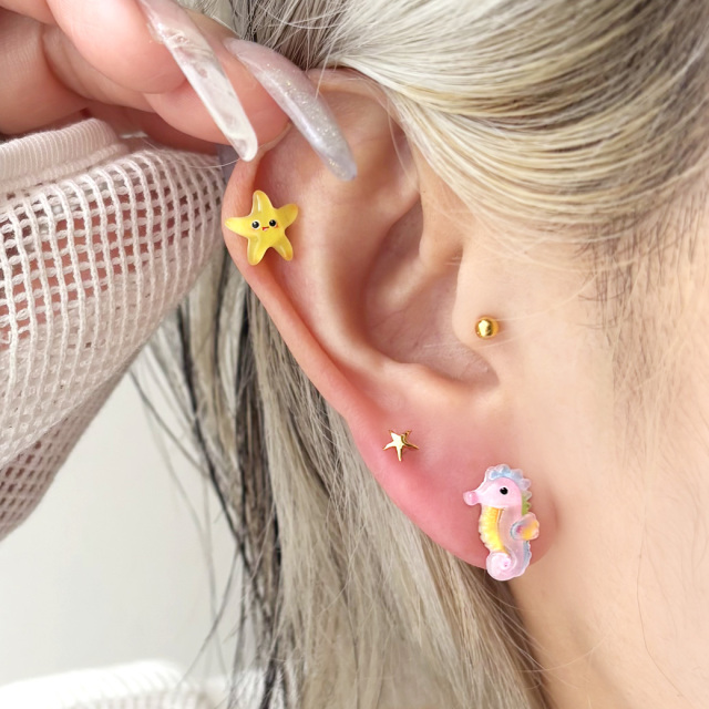 16G ］ これからの季節にピッタリ♪ 夏らしい透明感のある ヒトデ