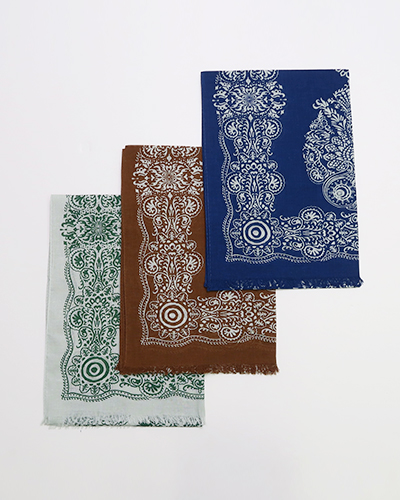 KAPITAL キャピタル バンダナ リバーシブルKESAマフラー KAPITAL