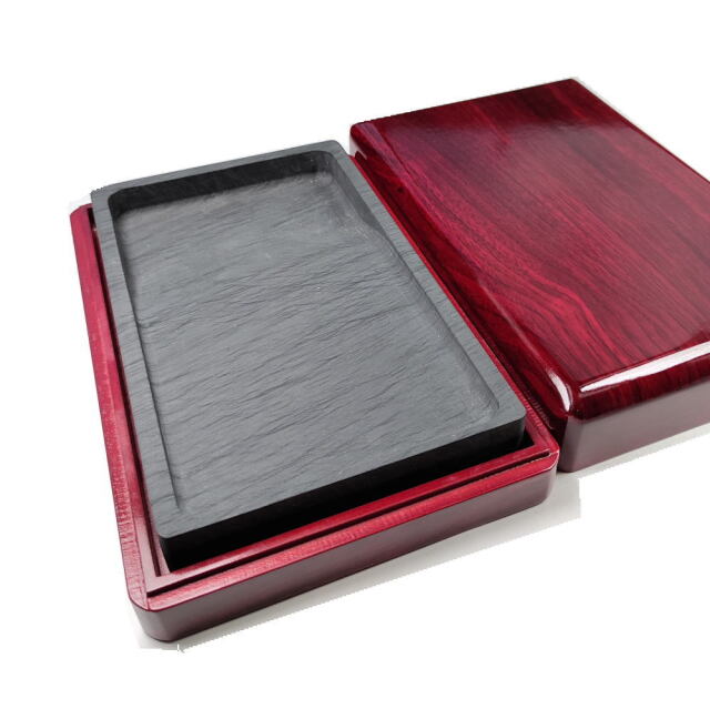 書道用品 硯 歙州硯 長方八吋 HJ48｜書道用品通販の半紙屋e-shop