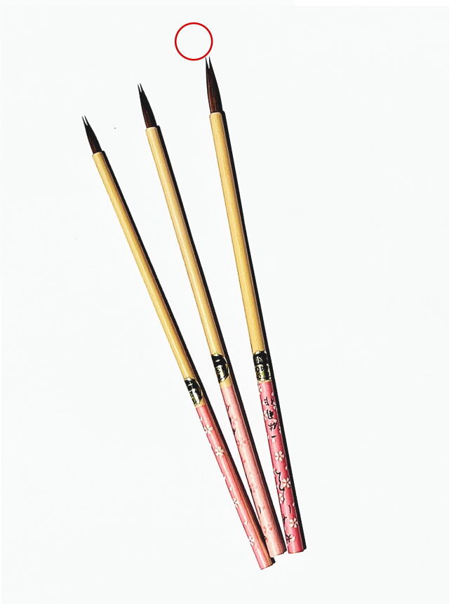 cherry blossom 一休園 さくら 大 筆 5本 コリンスキー cherry