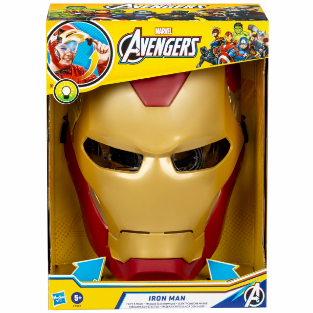 アベンジャーズ デラックス ロールプレイ フリップ FX マスク アイアン