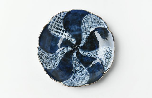 須谷窯 祥瑞捻り文皿 ｜ 暮らしのうつわ花田 和食器 通販