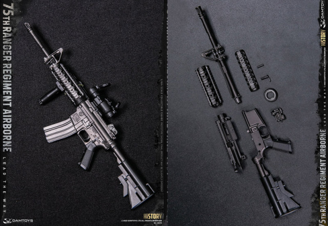 DAM】No.78094 1/6 75th RANGER REGIMENT AIRBORNE アメリカ陸軍 第75