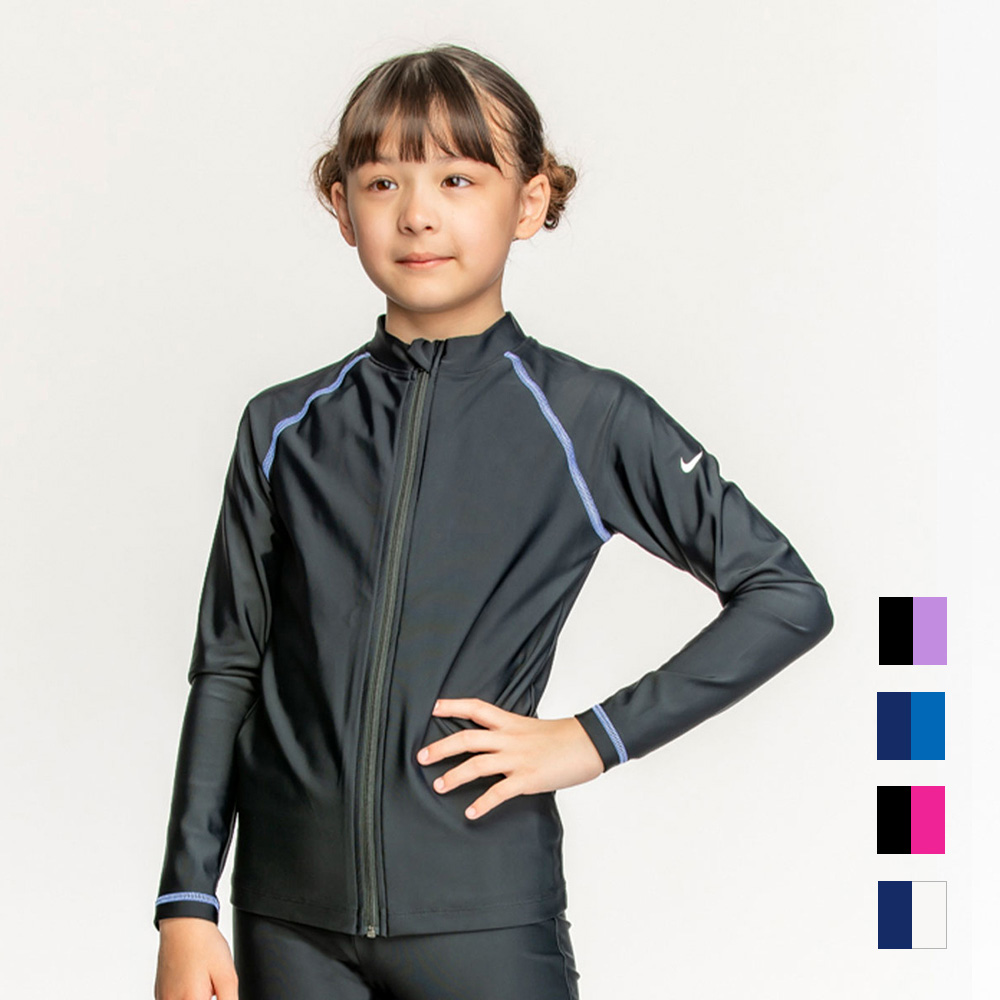 NIKE SWIM公式】【NIKE SS24】GIRLS ロングスリーブ F/Z UV ハイドロ