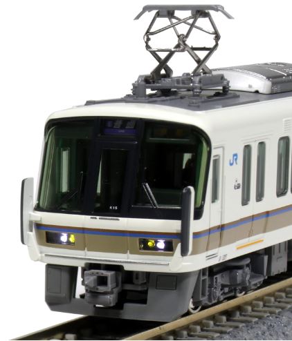 KATO カトー 221系リニューアル車 嵯峨野線（霜取りパンタ搭載編成）4