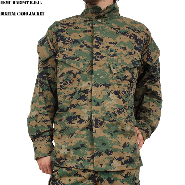 米海兵隊 USMC MARPAT B.D.U DIGITAL CAMO ジャケット 米軍放出品