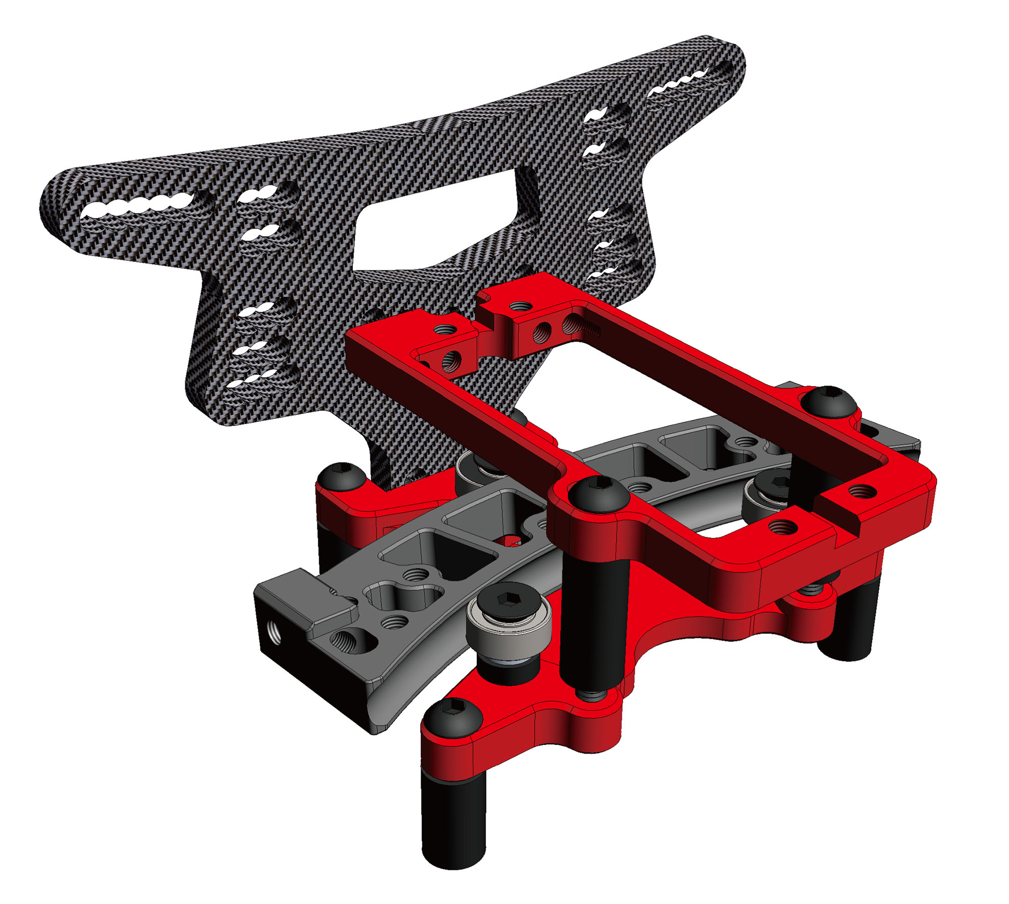 VX-DOCK2.5スライドステアリングシステム(red) WRAP-UP NEXT（ラップ