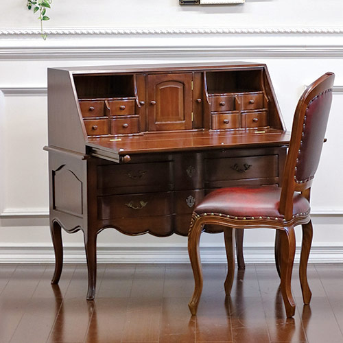 ライティングビューロー(ライティングデスク)(ブラウン)｜Y-KAGU