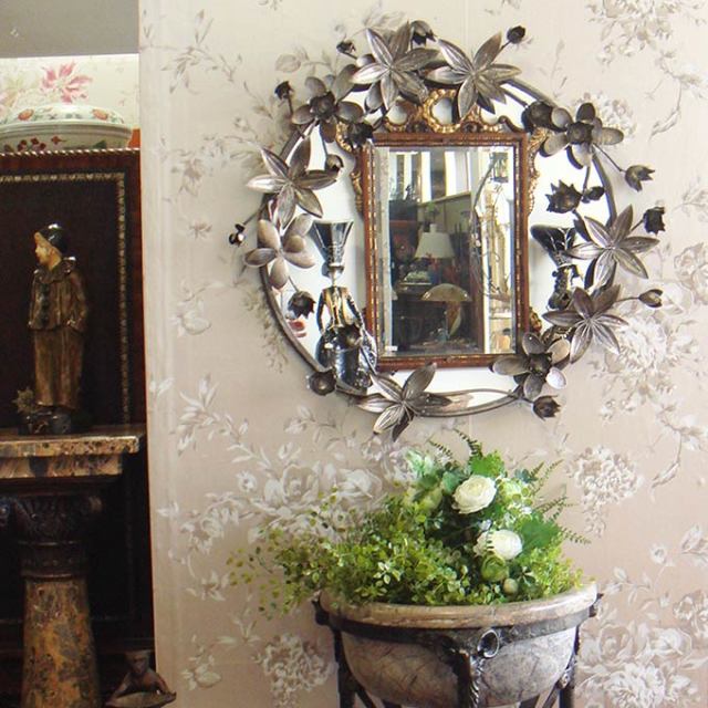 モダンテイスト ウォールミラー 壁飾り｜おしゃれインテリア ミラー 鏡