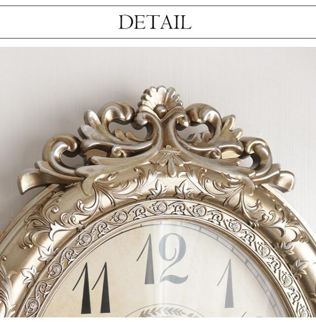 アンティークロココ ウォールクロック(壁掛け時計) ニース｜ロココ調