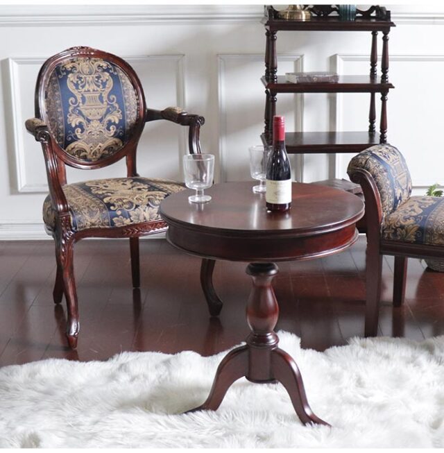 ティーテーブル 幅55cm｜英国調 アンティーク調｜おしゃれ家具通販 Y