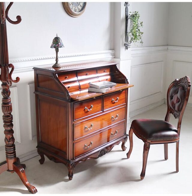 ライティングデスク ライティングビューロー｜高級マホガニー家具