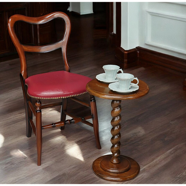 送料無料】 英国調 アンティークオークコレクション ツイストレッグ