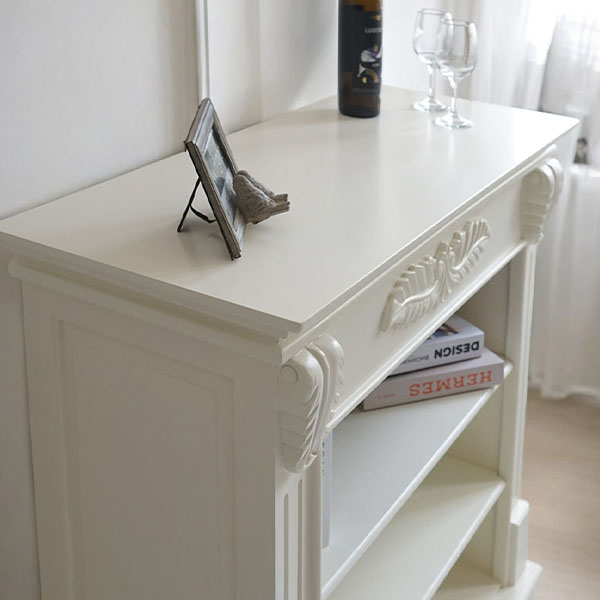 Y-KAGUオリジナル マントルピース型サイドボード(オープンラック