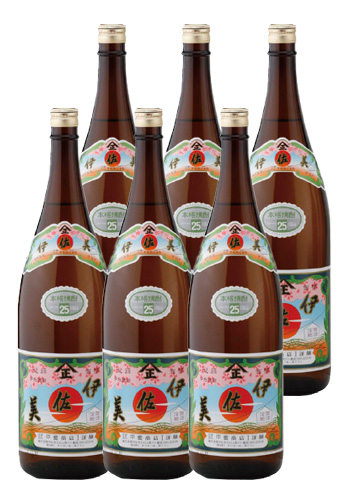 送料無料】伊佐美(いさみ) 芋焼酎25° 1800ml 6本セット 日本酒・焼酎の