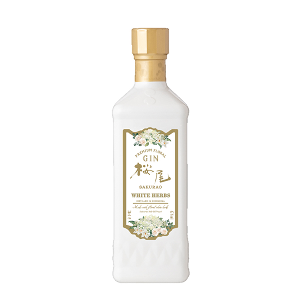 SAKURAO GIN WHITE HERBS （桜尾ジン ホワイトハーブス） 700ml 日本酒