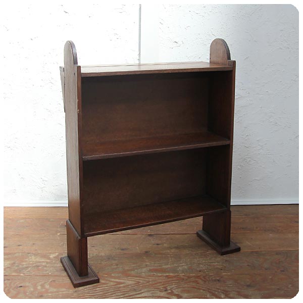 北欧ヴィンテージ家具 チーク ブックシェルフ/本棚 J-172