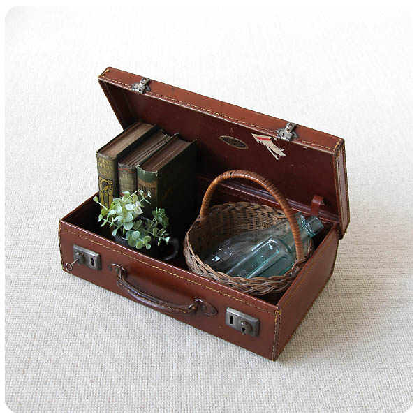 イギリス アンティーク トランク 鞄 バッグ 英国 インテリア雑貨