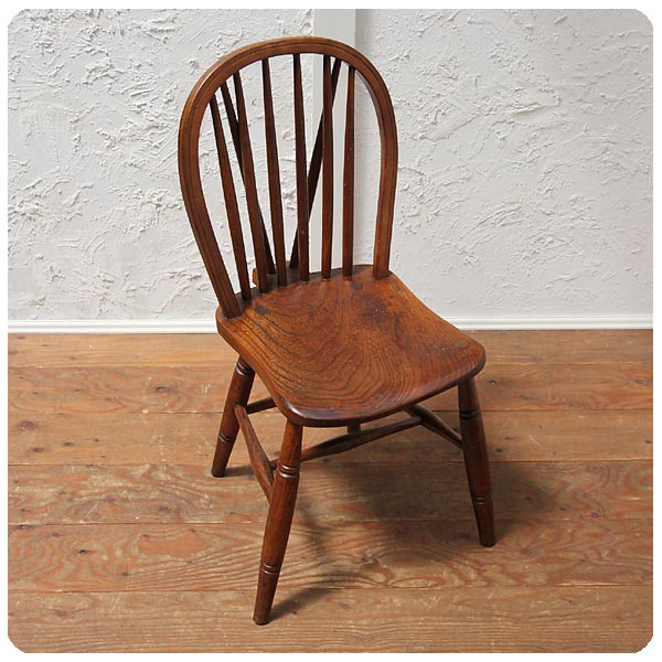 イギリス アンティーク ウィンザーチェア 木製椅子 ダイニングチェア