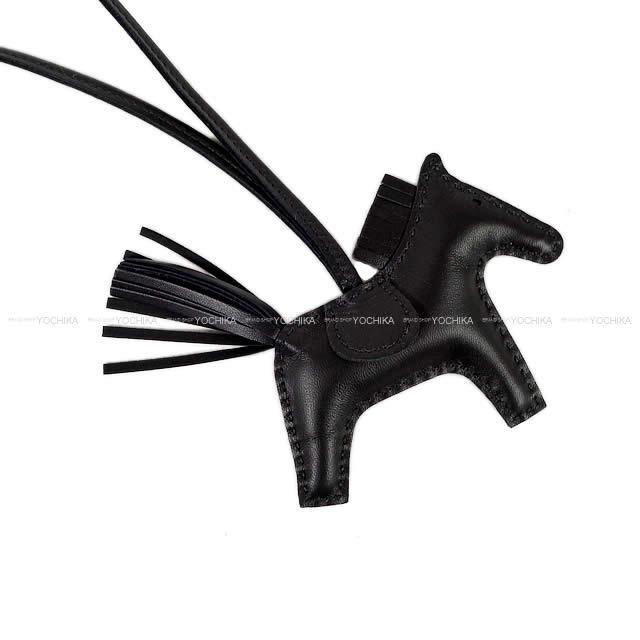 HERMES エルメス バッグチャーム ロデオ PM ソーブラック SO BLACK 黒