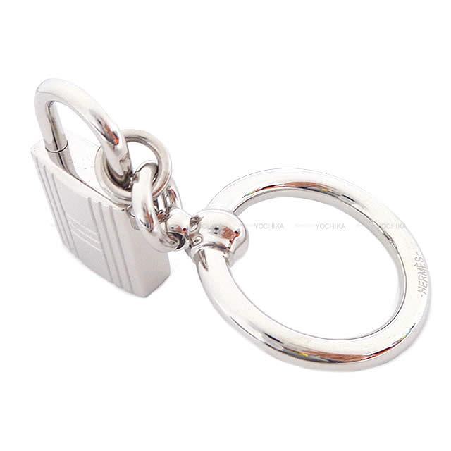 HERMES エルメス スカーフリング ループチャーム カデナ シルバー