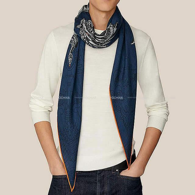 2019年秋冬 新作 HERMES エルメス ストール ショール スカーフ 菱型