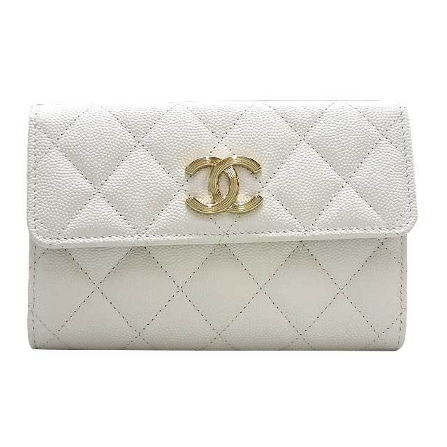 2022年春夏 CHANEL シャネル 三つ折り財布 ミディアム フラップ
