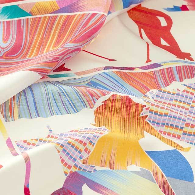 2023年 秋冬 HERMES エルメス スカーフ カレ90 京都マーブル ノーマル