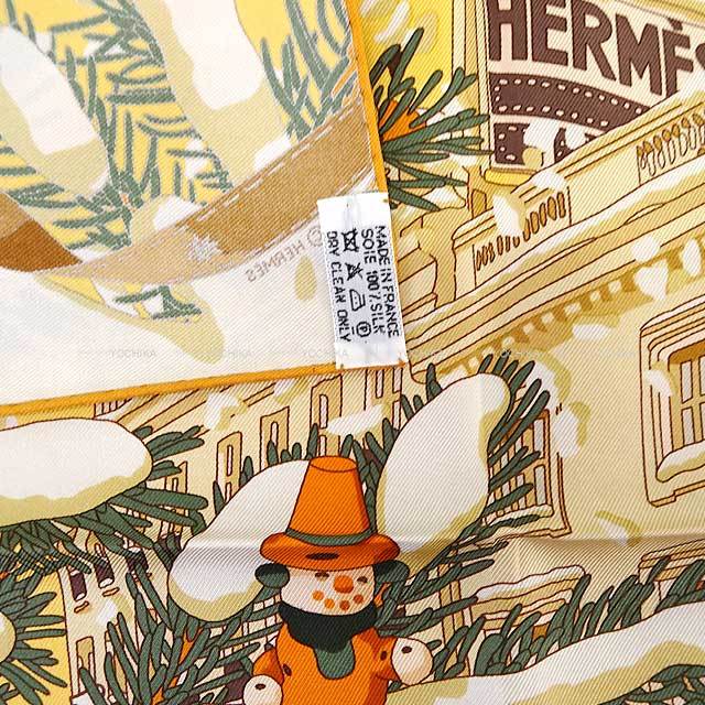 HERMES エルメス スカーフ カレ45 ガヴロッシュ フォーブル 24番地の