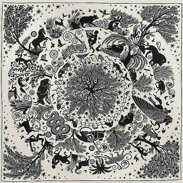 2024年秋冬 HERMES エルメス スカーフ カレ140 オルフェウスの魅力に誘