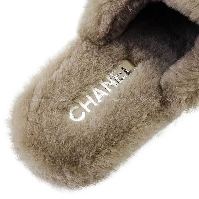 2024年 秋冬 新作 CHANEL シャネル サンダル ファー ココマーク