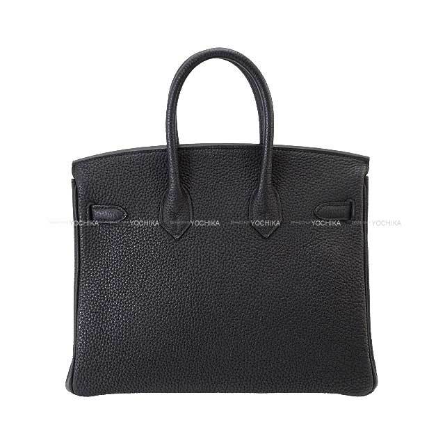 HERMES エルメス ハンドバッグ バーキン25 黒 (ブラック) トゴ ローズ