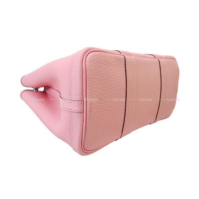 HERMES エルメス トートバッグ ガーデンパーティ 30 TPM ローズサクラ