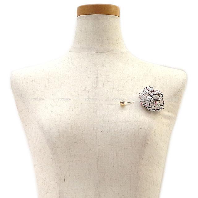 CHANEL シャネル カメリア ピンブローチ コサージュ 15P 白(ホワイト)X