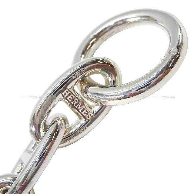 HERMES エルメス ブレスレット シェーヌダンクル GM 12コマ シルバー
