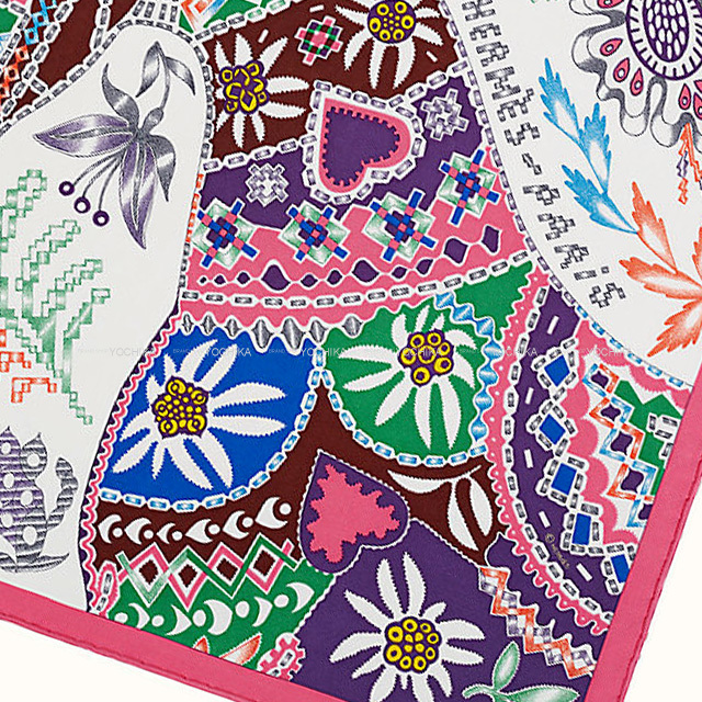 HERMES エルメス スカーフ カレ45 ガヴロッシュ オデュッセウスを待ち