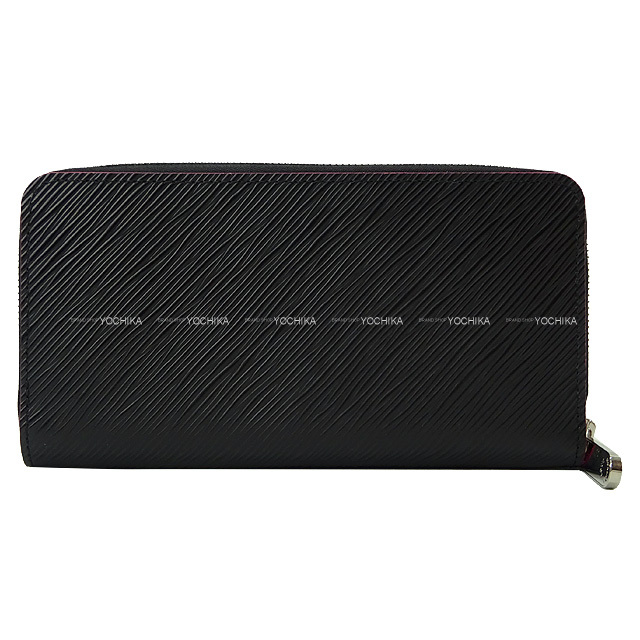 LOUIS VUITTON ルイ・ヴィトン 長財布 ジッピーウォレット 黒/ホット