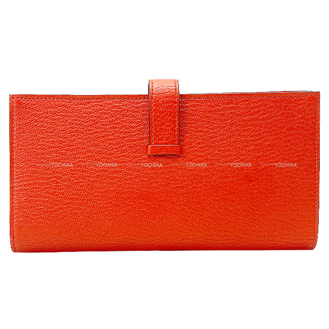 HERMES エルメス 長財布 ベアンスフレ カプシーヌ シェーブルミゾル