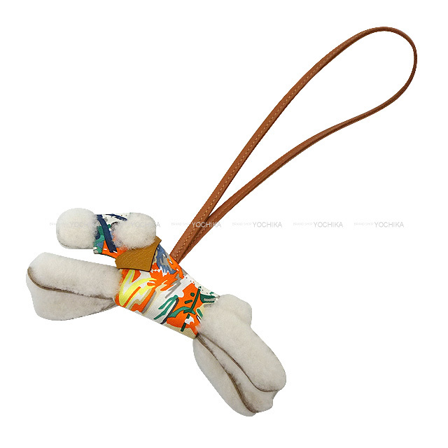 2023年春夏 HERMES エルメス バッグチャーム バディ 犬 アロハ
