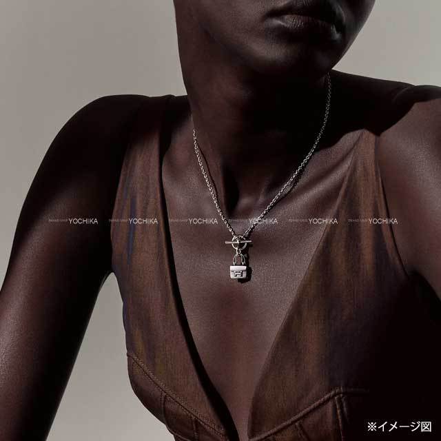 HERMES エルメス ネックレス アミュレット コンスタンス ペンダント