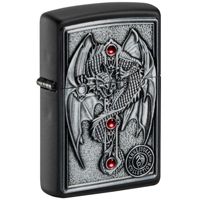 Zippo ジッポー アン ストークス コウモリ 剣 Anne Stokes Winged