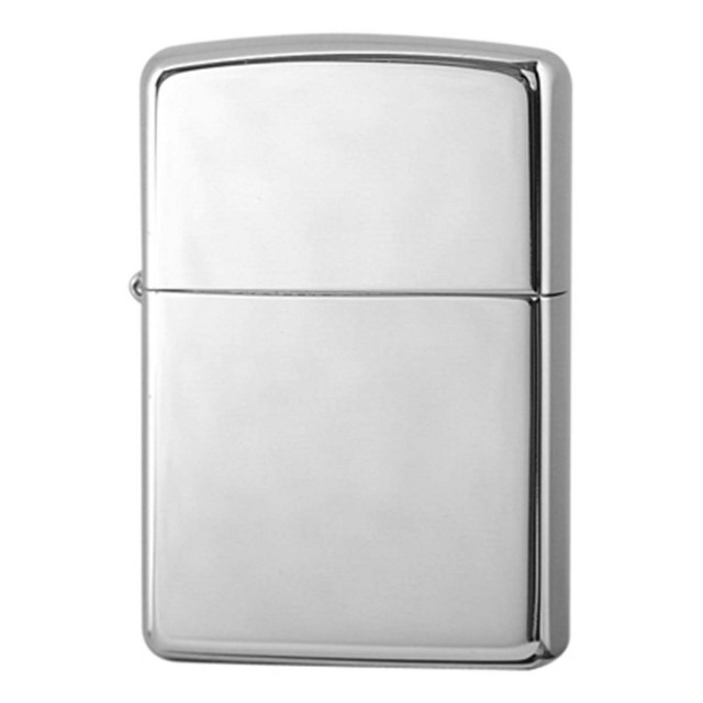 Zippo ジッポー 無地 100 ミクロン ＃200 ミラー 鏡面 ポリッシュ 銀