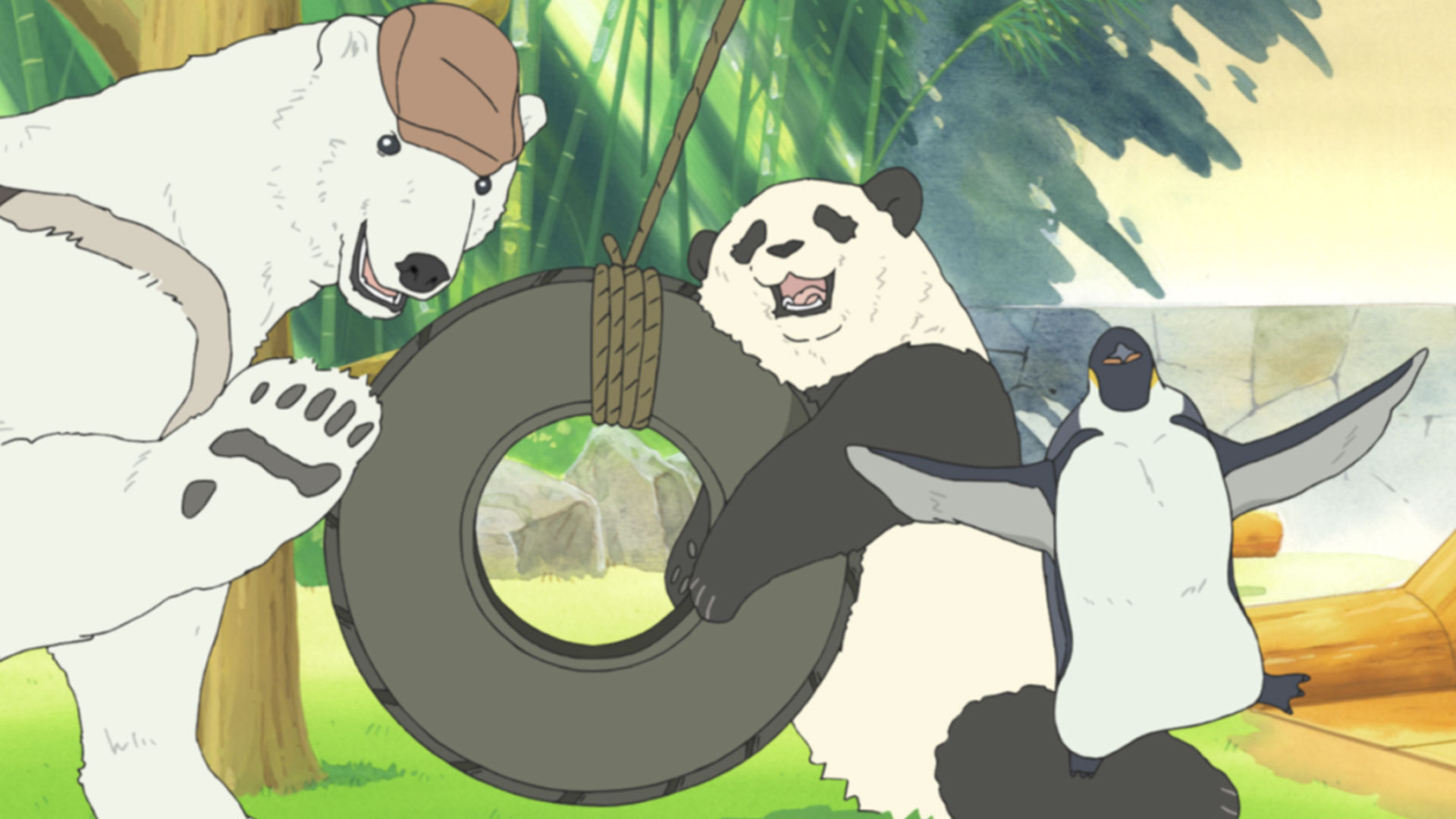 しろくまカフェ 第1話| バンダイチャンネル｜最新作から不朽の名作まで