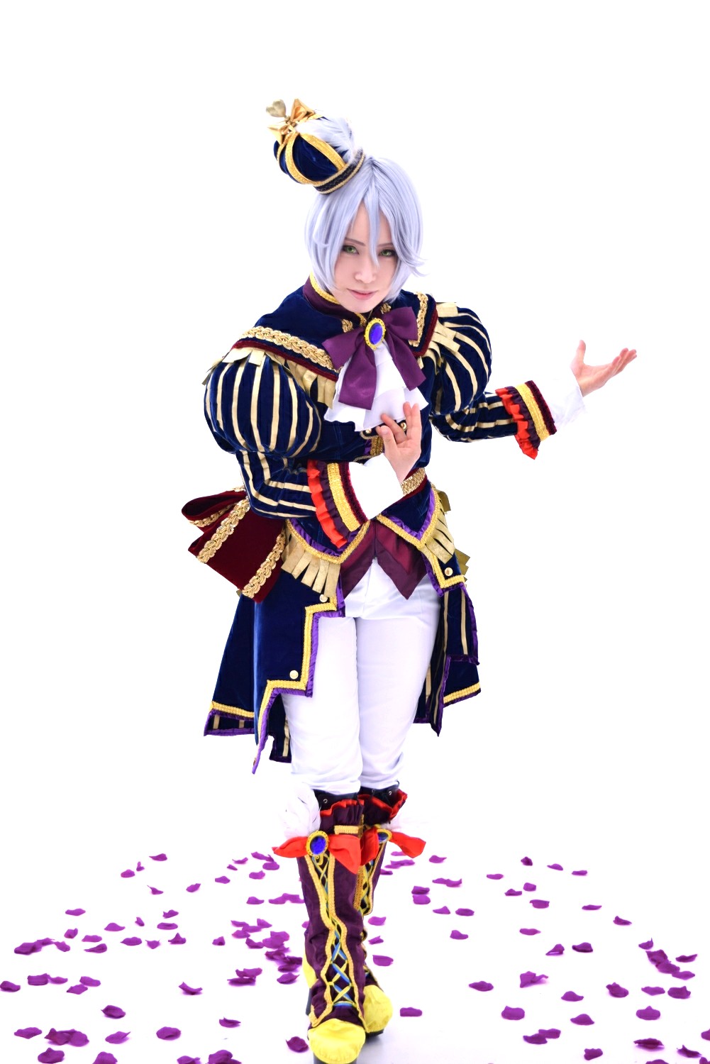 プリパラ 紫京院ひびき(ブリリアントプリンスサイリウムコーデ