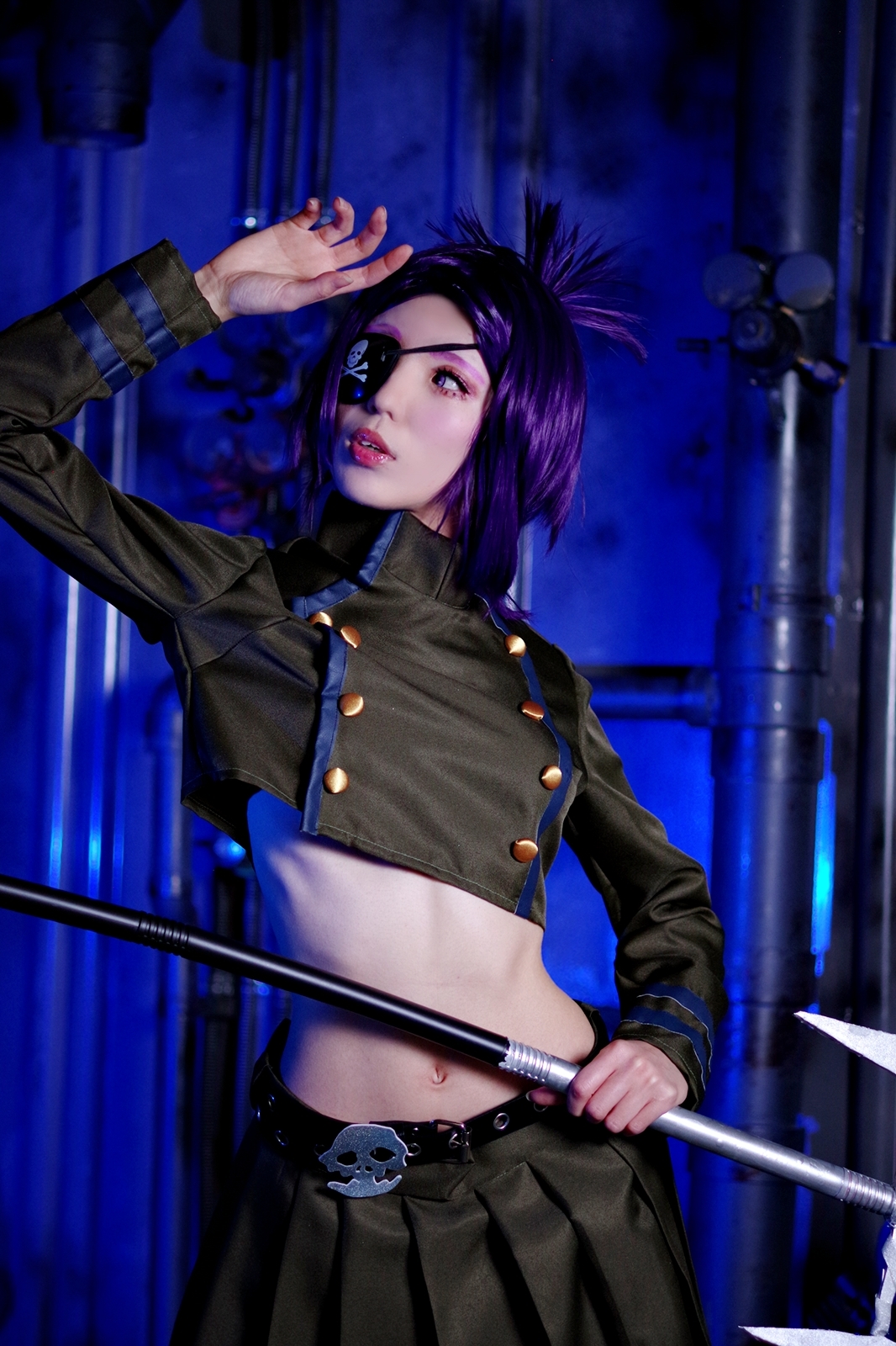 家庭教師ヒットマンREBORN! クローム髑髏(黒曜制服) - コスプレ