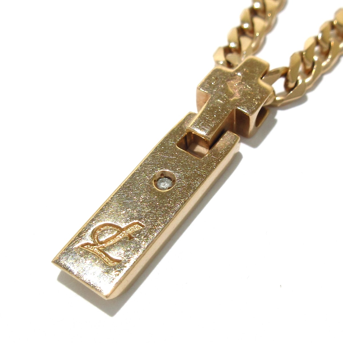 レダシルマ/ネックレス/K10×ダイヤモンド/1Pダイヤ/0.014ctの買取実績