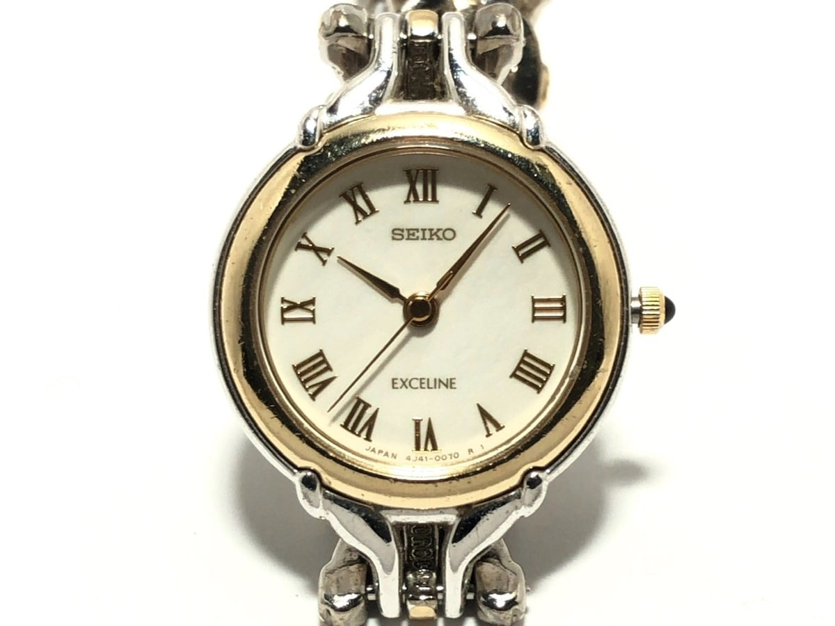 セイコー/EXCELINE(エクセリーヌ)/型番：4J41-0040/クォーツ/腕時計の