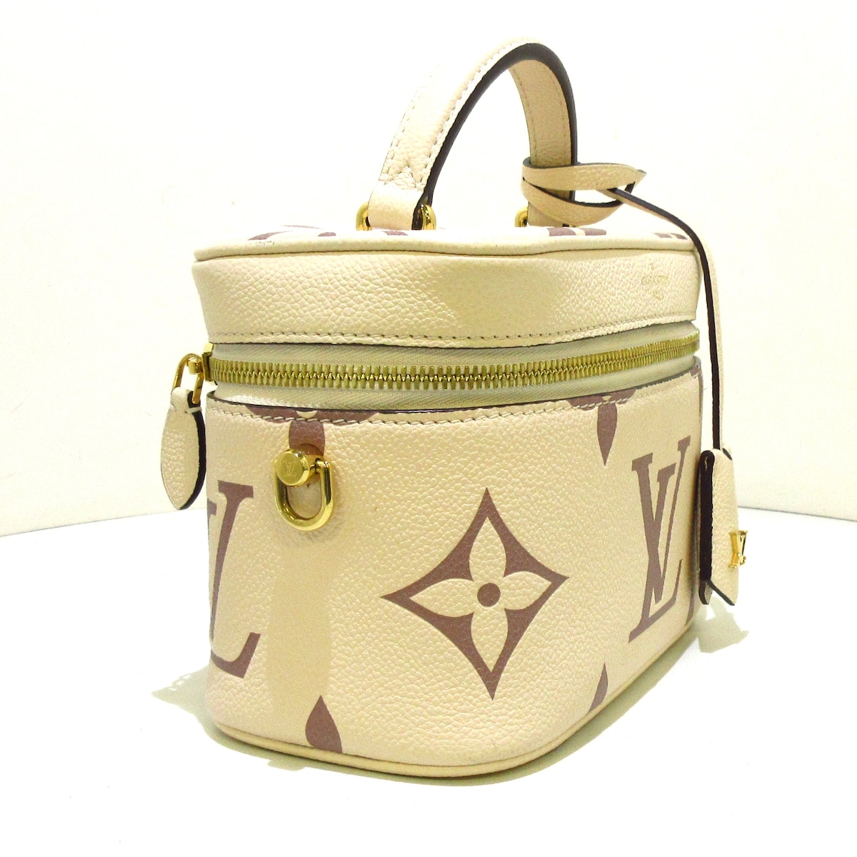 ルイヴィトン/バニティバッグ/ヴァニティPM/クレーム/ボワドローズ